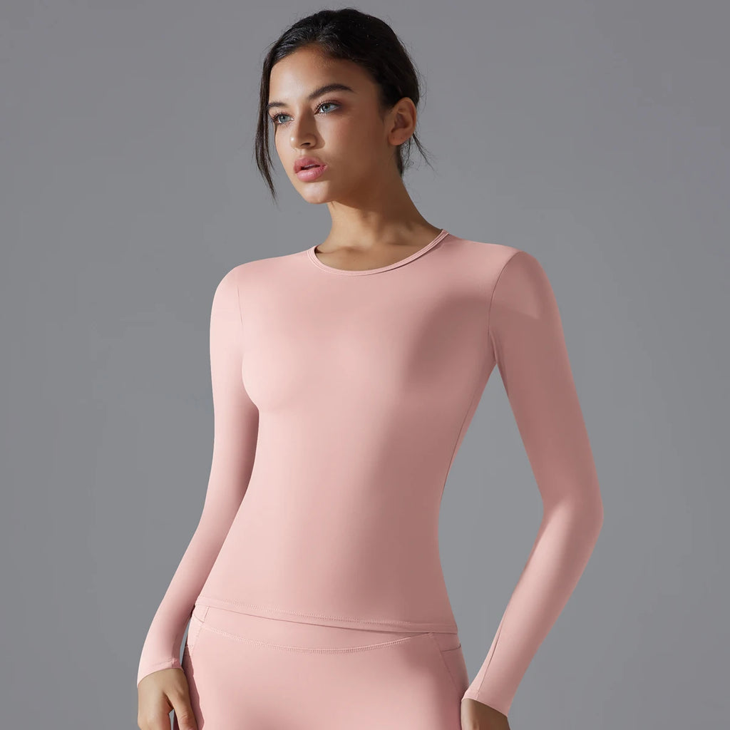 ATH Slim Fit Long Sleeve Running Top