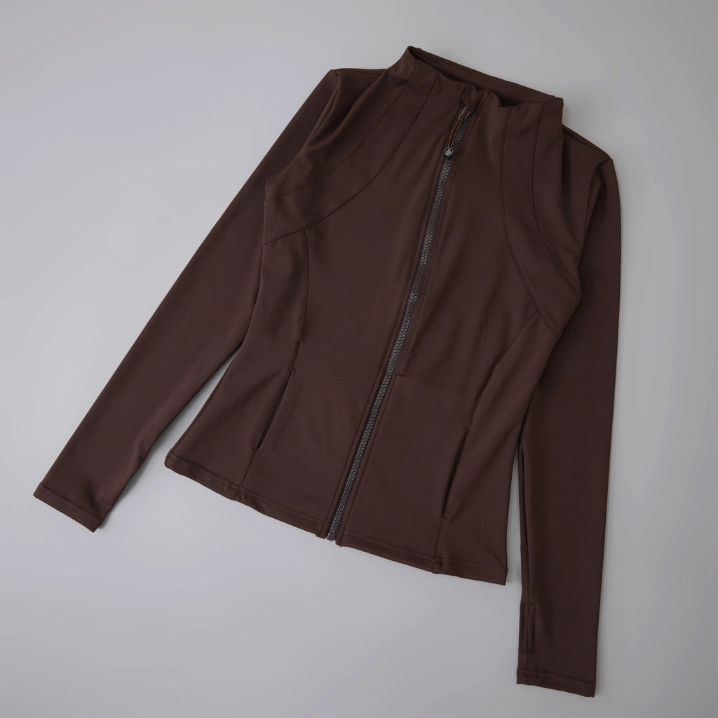 ATH Slim Fit Long Sleeve Running Jacket