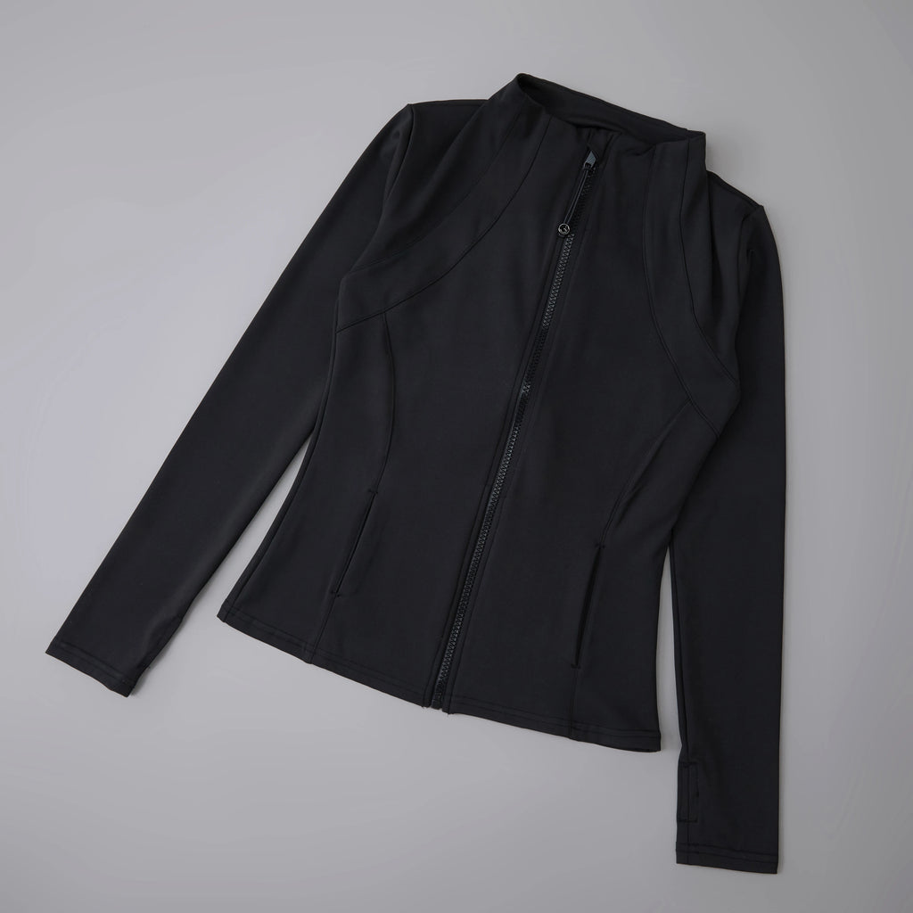 ATH Slim Fit Long Sleeve Running Jacket