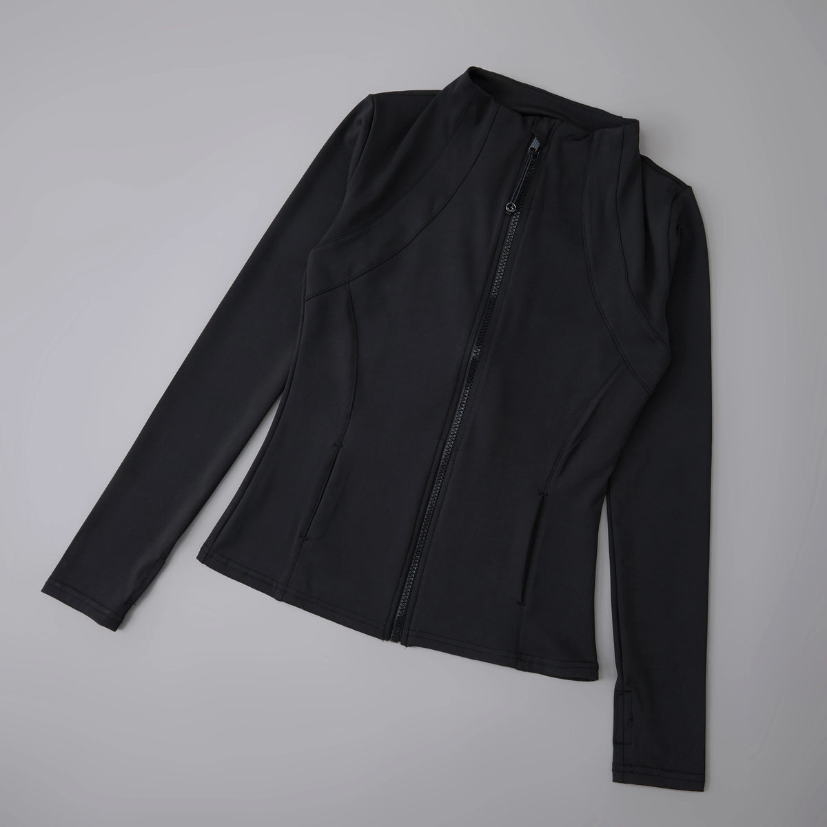 ATH Slim Fit Long Sleeve Running Jacket