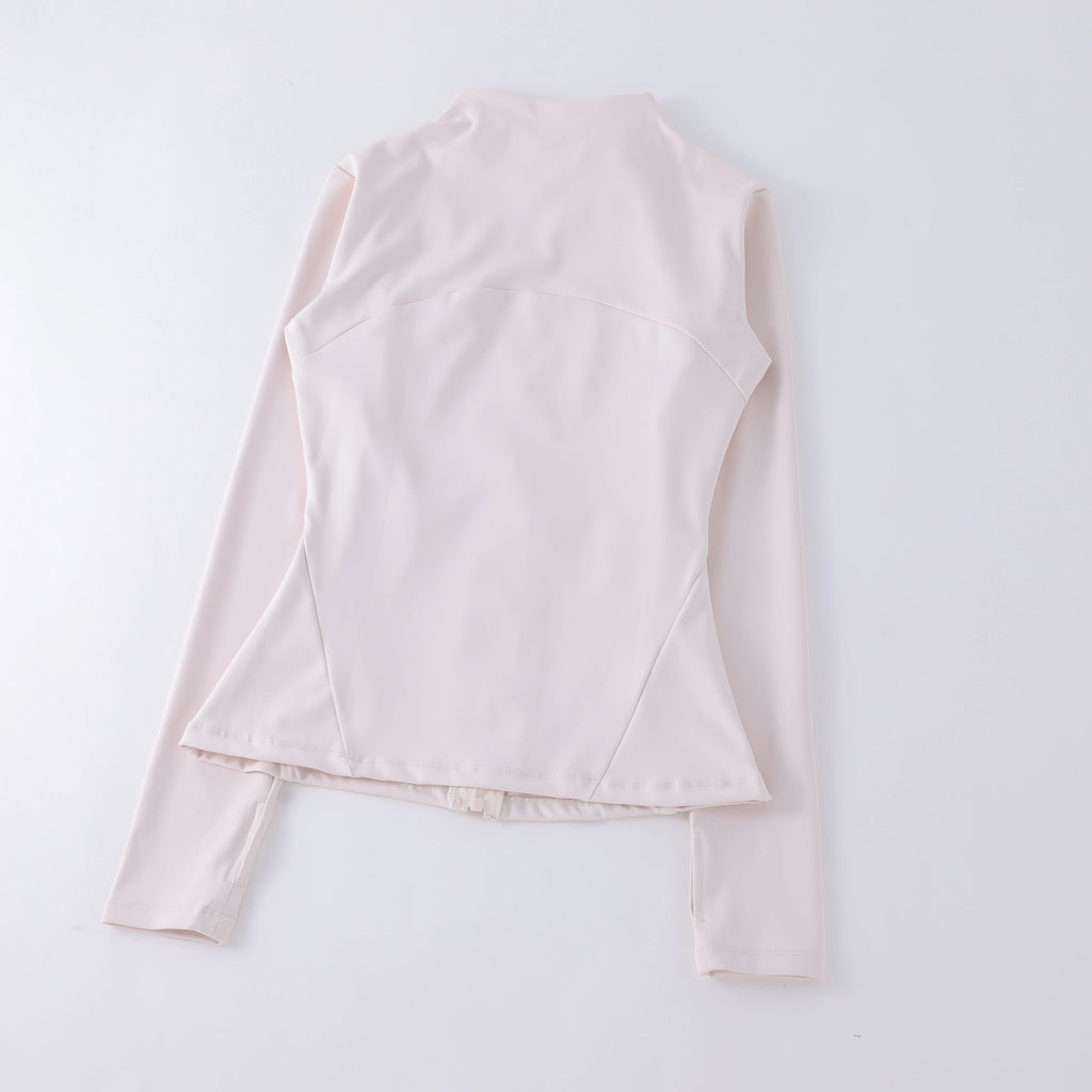 ATH Slim Fit Long Sleeve Running Jacket