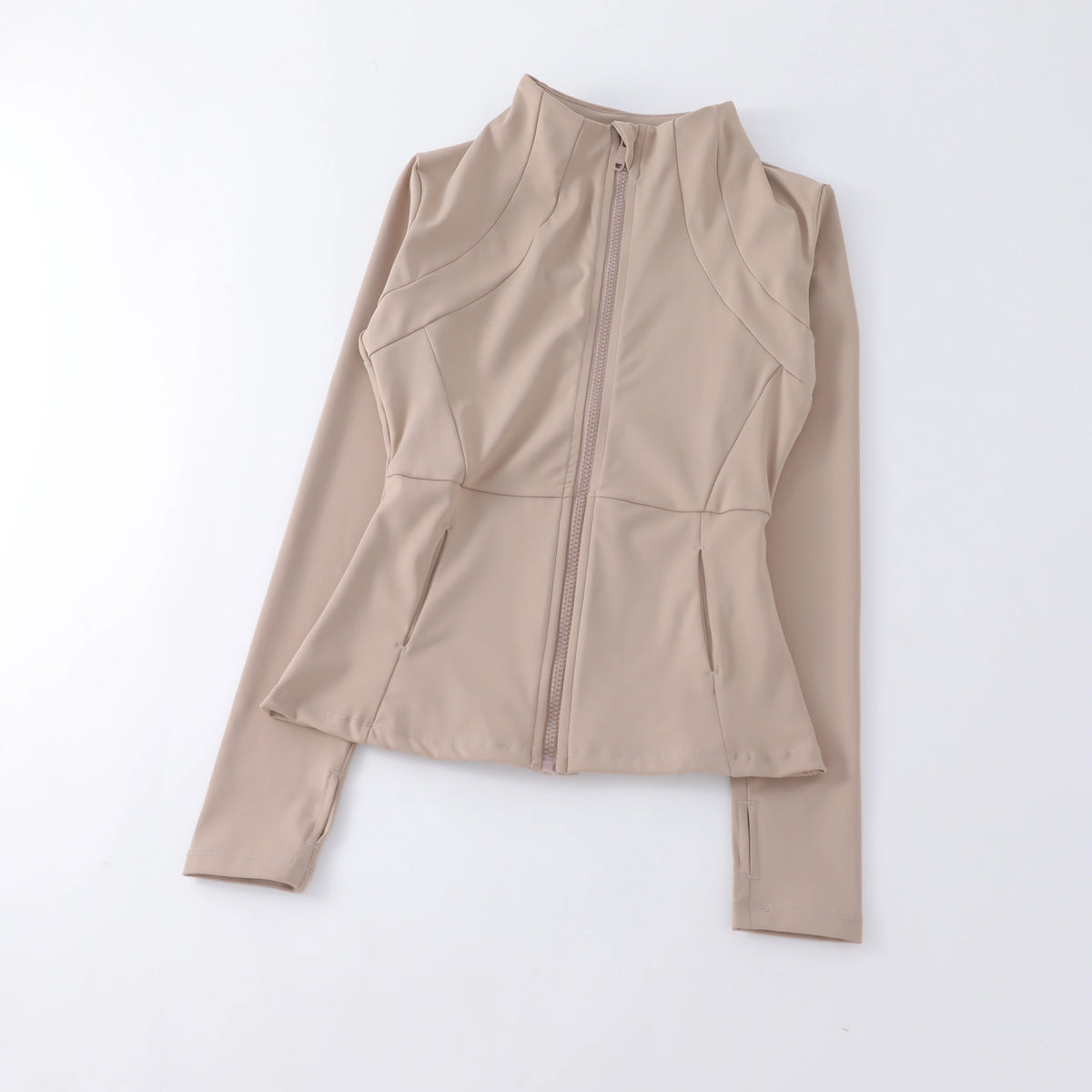 ATH Slim Fit Long Sleeve Running Jacket