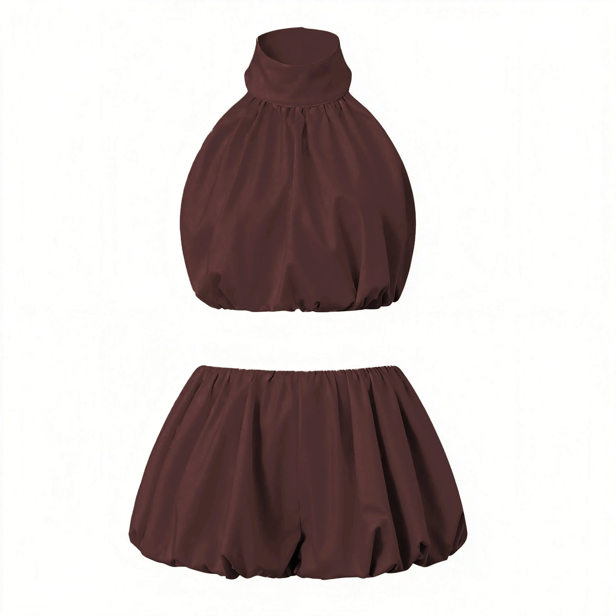 ATH Halter Crop & Bubble Skirt Set