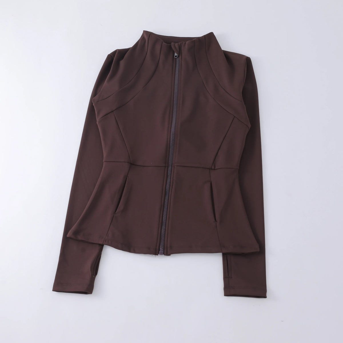 ATH Slim Fit Long Sleeve Running Jacket