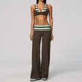 ATH Sculpt & Layer Foldover 2-Piece Yoga Set
