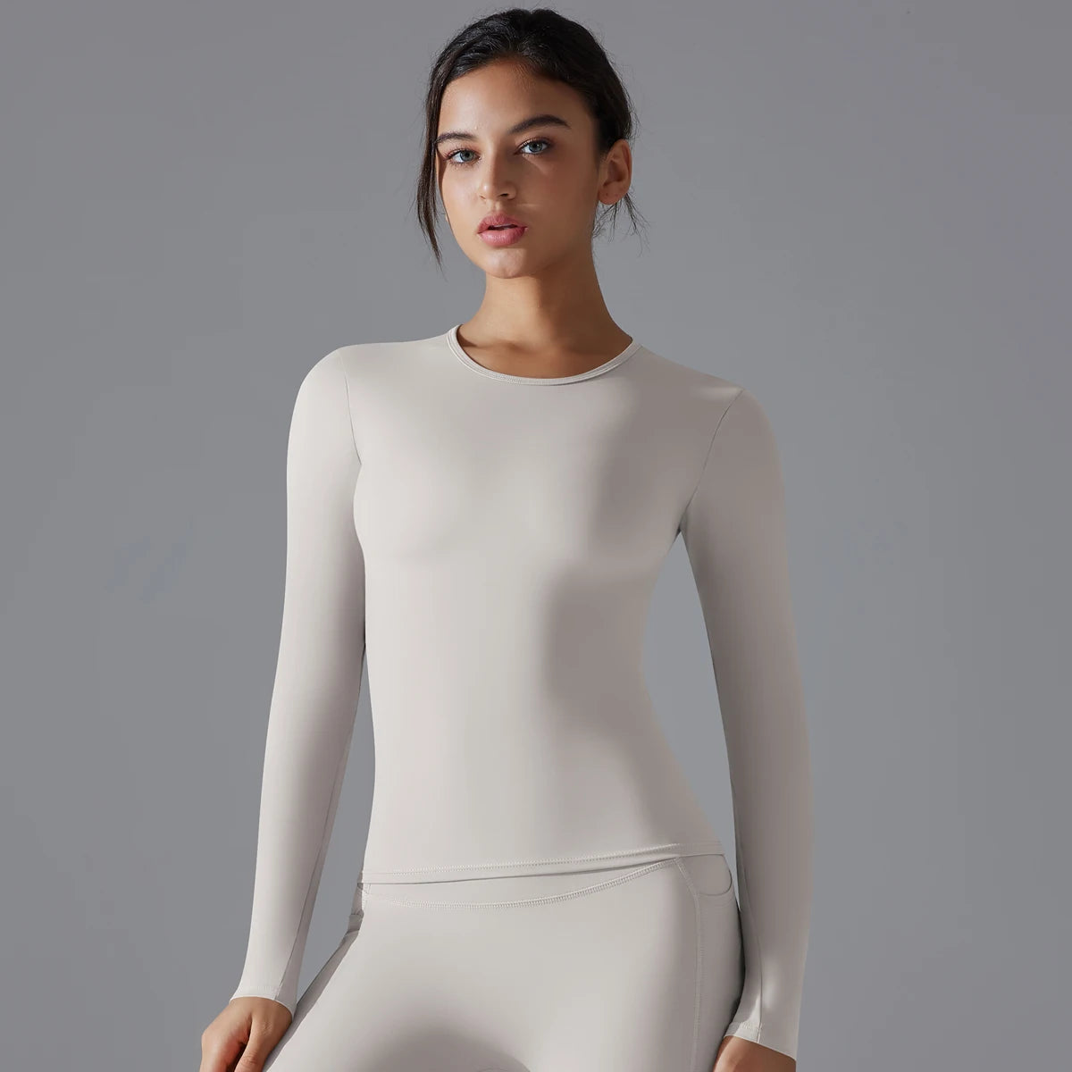 ATH Slim Fit Long Sleeve Running Top